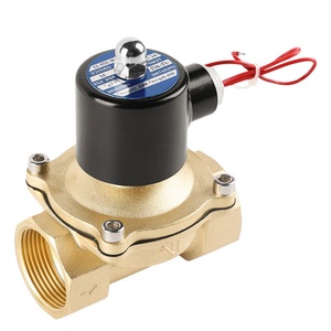 Vanne solénoïde électrique normalement fermée série 2W en laiton 220V 24V 12V avec filetage G/NPT Nouvelle Hofujng - Product Image 1
