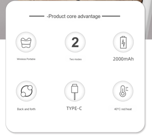 Sabuk pijat pembakar lemak perut 15 menit, pemijat pinggang grosir - Product Image 3