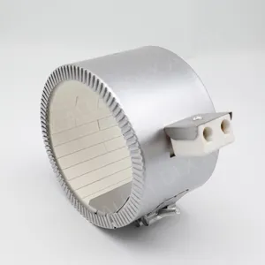 Calentador de banda industrial de alta temperatura 400C Calentador de aluminio fundido a presión Elementos calentadores de banda.