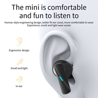 Écouteurs stéréo intra-auriculaires sans fil ANC ENC BT5.3 Sports Gaming Écouteurs Bluetooth pour téléphone portable