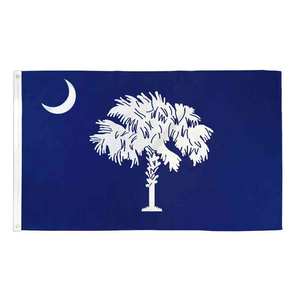 Drapeaux personnalisés de haute qualité, service professionnel certifié ISO, <span class=keywords><strong>drapeau</strong></span> de <span class=keywords><strong>Caroline</strong></span> <span class=keywords><strong>du</strong></span> <span class=keywords><strong>Sud</strong></span>, fabrication directe en usine - Product Image 1