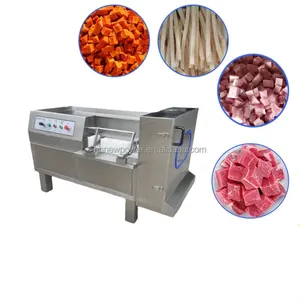 2024 best selling frozen chicken beef meat cutting machine frozen meat dicing machine meat bone dicing machine