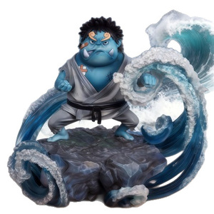 Figuras de Jinbe de <span class=keywords><strong>One</strong></span> <span class=keywords><strong>Piece</strong></span>, Artículos de Anime, Regalos Decorativos, Decoraciones para Escritorio de Oficina, Juguetes - Product Image 5