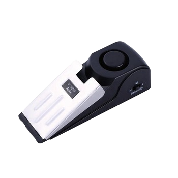 Portable Door Stopper Floor Wedge Security Alarm Loud 120db Entrance Alert Door Stop Alarm for Travel Home Apartment House