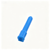 Bouchon aveugle TE 1-1452424-2 PA66 bleu -40~125 ℃   Connecteurs MCON 1.2 CB, connecteurs de cavité pour faisceaux de câbles d'alimentation automobile