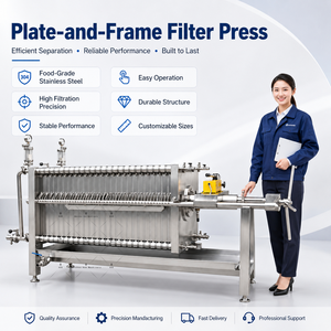Prensa de filtro de placas y marcos Ace para deshidratación en la teñitura textil - Precio - Product Image 5