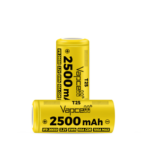 Baterai <span class=keywords><strong>Lithium</strong></span> <span class=keywords><strong>Ion</strong></span> Isi Ulang Beat <span class=keywords><strong>A123</strong></span> 60A/100A 26650 2500mAh IFR Vapcell T25 3.2V untuk EV UAV RV Lampu Depan Perkakas Listrik Drone - Product Image 3