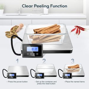 Balance de <span class=keywords><strong>colis</strong></span> numérique Plate-forme de pesage 180Kg/50g avec affichage externe <span class=keywords><strong>KG</strong></span>/LB/OZ Balance d'expédition postale numérique pour lettre de <span class=keywords><strong>colis</strong></span> - Product Image 4