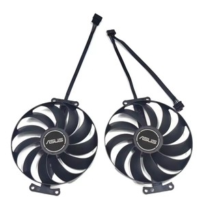NOUVEAU Ventilateur GPU 95MM 5PIN CF1010U12S Dual RX <span class=keywords><strong>6600</strong></span> 6600XT pour <span class=keywords><strong>ASUS</strong></span> Radeon Dual RX <span class=keywords><strong>6600</strong></span> 6600XT 6700XT Ventilateur de refroidissement pour carte graphique - Product Image 3