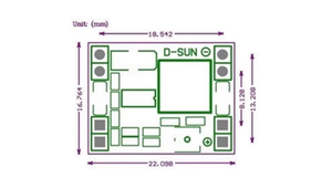 Mới MP1584EN DC-DC BUCK Có Thể Điều Chỉnh Bước Xuống Mô Đun 3A 4.5V-28V Đầu Vào 0.8-20V Đầu Ra bảng - Product Image 3