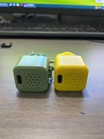 Porte-clés LED créatif en forme de canard qui couine, jouet anti-stress, souvenir, cadeau
