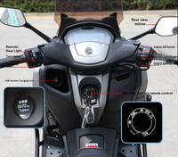 Nouveau produit phare MS4 – Scooter à essence 4 temps 150cc, vitesse 120 km/h, moto à essence, assurance qualité