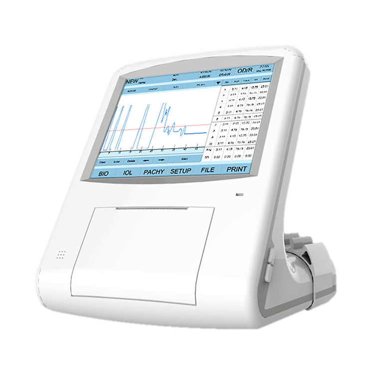 Ecografía oftálmica A/B Scan y paquímetro en uno para diagnosticar enfermedades intraoculares