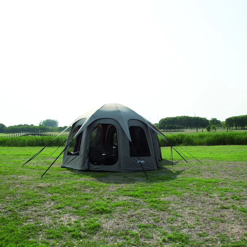 Barraca de acampamento ao ar livre de luxo para eventos Barraca inflável de ar barata para venda