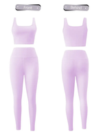 Ensemble respirant imprimé transfrontalier à séchage rapide et anti-plis : Veste zippée, soutien-gorge de sport et leggings (trois pièces)