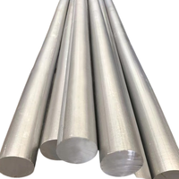 Barres en alliage d'aluminium 6063 6082 6061 6068, taille personnalisée, tiges pleines polies, services de traitement sur mesure, tolérance de 1 %