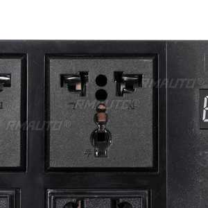 300W DC12V to AC220V Car <b>Power</b> Inverter Modified Wave Converter with 4*<b>USB</b> 4*AC <b>Socket</b> LED Display Voltage Detection - Product Image 6