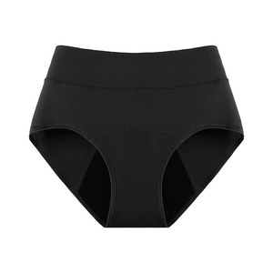 Ropa Interior Menstrual Ecológica de 3 Capas a Prueba de Fugas para Mujeres Adolescentes, Bragas Fisiológicas Lavables sin Costuras, <span class=keywords><strong>Tangas</strong></span> para el Periodo - Product Image 4