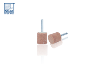 Tête de meulage cylindrique D1 25.25.6, polisseuses à alésage, oxyde d'aluminium, diamètre 25 mm, épaisseur personnalisée pour polisseuse - Product Image 3