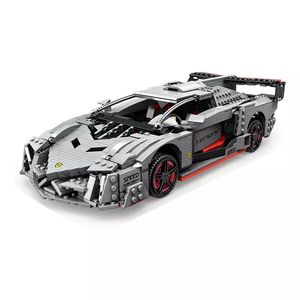 뜨거운 판매 금형 왕 13110 람보 자동차 지니 스포츠카 모델 성인 어려운 조립 빌딩 블록 어린이 장난감 선물 - Product Image 1