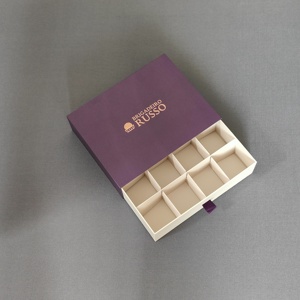 Sang trọng thanh sô cô la sinh thái thân thiện Quà Tặng hộp giấy hình trái tim sô cô la bao bì hộp - Product Image 3