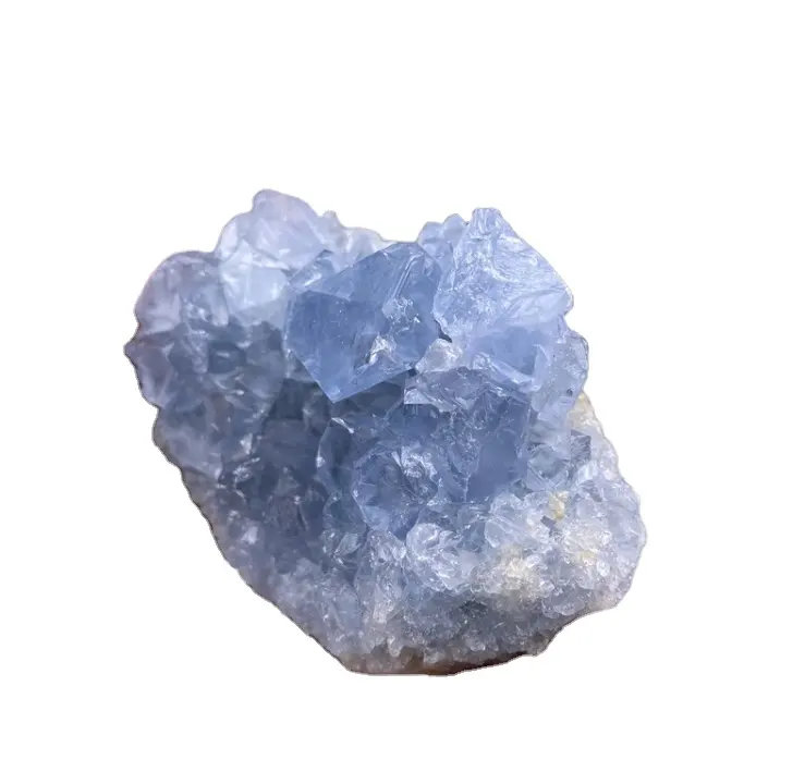 Kümeleri Geodes Celestite küme Reiki kalsit büyük kristal toptan doğal mavi Feng Shui kristal hediyelik eşyalar hatıra