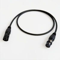 Câble audio pour guitare et microphone de haute qualité, connecteur XLR 3 broches à faible interférence, 3 m
