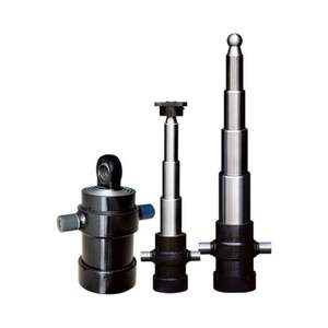 Трех- и четырехступенчатый телескопический гидравлический цилиндр для механизма боковой разгрузки прицепов - Product Image 2