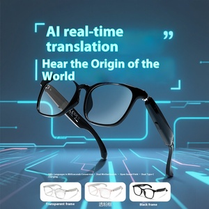 แว่นตาอัจฉริยะปี 2025 พร้อมระบบแปลภาษาด้วย AI เชื่อมต่อบลูทูธ รองรับการแปลภาษาได้มากกว่า 100 ภาษา แปลภาษาแบบเรียลไทม์ ฟังเพลง โทรออกได้ - Product Image 2