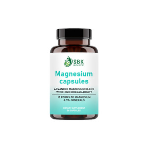 High Quality Magnesium Capsules with Concentrated Seawater Minerals Better Exercise Recovery Citrate balanced Capsules - Product Image 1