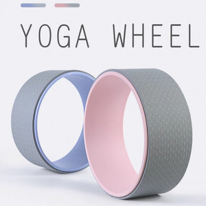 Roue de yoga pour l'ouverture du dos – Idéale pour débutants et professionnels – Améliore les étirements dorsaux – Roulement large en TPE – Légère, durable et écologique – <span class=keywords><strong>Pilates</strong></span> - Product Image 2