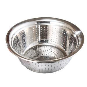 Cuisine pratique Passoire alimentaire en acier inoxydable Bols à mélanger pour <span class=keywords><strong>salade</strong></span> Passoires à fruits et légumes <span class=keywords><strong>Panier</strong></span> de vidange Filtre à tamis pour facile - Product Image 6