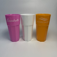 Verre à whisky en plastique de 8 oz, style rock glass