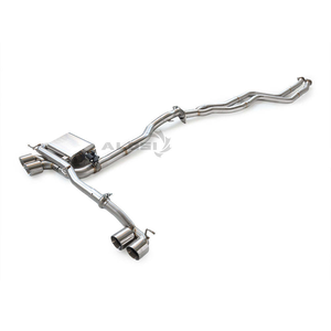 Système d'échappement haute performance en <span class=keywords><strong>acier</strong></span> inoxydable pour BMW 118i E87 2.0T 2006-2010, silencieux et tuyau d'échappement cat-back unilatéral – Ventes Flash - Product Image 4
