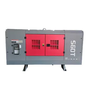 Compressor de ar com parafuso diesel, alta pressão, 18 barras, parafuso de água, compressor de ar