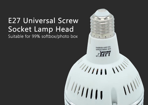 Lampe LED portable <span class=keywords><strong>LIFE</strong></span> Factory 60W 220V 5400K en forme de champignon pour studio, tournage vidéo <span class=keywords><strong>YouTube</strong></span>, éclairage de qualité cinématographique - Product Image 5