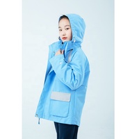 Coupe-vent trois-en-un pour enfants, veste imperméable chaude d'extérieur à manches longues, Design personnalisé, vente en gros