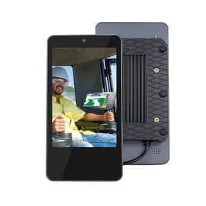 HUGEROCK K80 Tablet industri kasar, layar sentuh Panel Pc komputer Android Pos Terminal USB Tipe C MTK 4G Tablet tahan air 8"