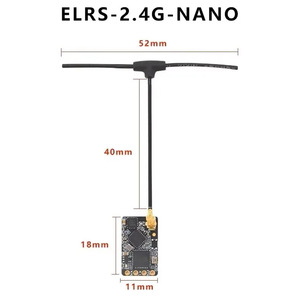 Nano ELRS 2.4G 915MHz Mini Open Source Receiver with T-Antenna Ultra <b>Light</b> Long Range Parts for RC FPV <b>Drone</b> - Product Image 4