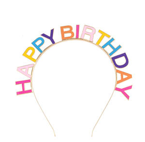 إكسسوارات شعر عالية الجودة بالجملة لأعياد الميلاد، تاج ملكي ملون من السبائك، عصابة رأس للفتيات في أعياد الميلاد - Product Image 3