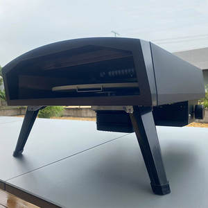 ピザオーブン屋外ガーデン焼きグリル430内部高温Bbq小型回転ガス - Product Image 5