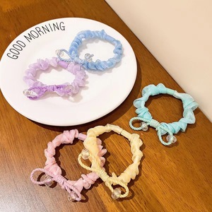 Candy Colored Crystal <b>Braided</b> Hair Tie Elastic Band For Women Daily Use Hair <b>Accessory</b> All Five Colors Matched - Product Image 1