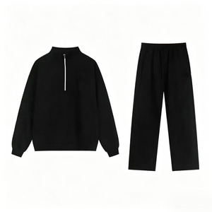 Conjunto de Pantalones Cortos Deportivos Casuales Ecológicos para Hombre 2025, 100% Algodón Transpirable, Tejido de Punto, con Cierre de Media Cremallera y Detalles de Silicona 3D - Product Image 6