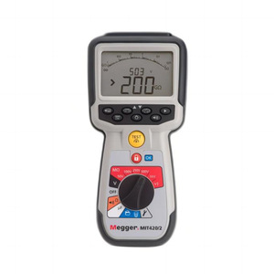 เครื่องวัดความต้านทานฉนวนกันความร้อนสำหรับ Megger Mit420/2 1000V สำหรับเครื่องมือวัดและวิเคราะห์ - Product Image 1