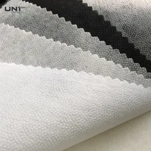 परिधान के लिए उपयुक्त बुना nonwoven fusible interlining कपड़े