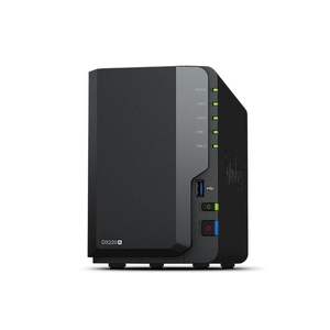 Synology NAS DiskStation DS220+ (ไม่มีฮาร์ดดิสก์), 2 ช่องใส่ฮาร์ดดิสก์, หน่วยความจำ 2G DDR4 - Product Image 1