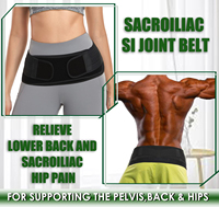 Ceinture de soutien pelvien en néoprène respirant, soulagement de la douleur, enveloppement de la hanche, soutien du bas du dos, ceinture de la jointure sacro-iliaque pour hommes et femmes