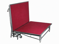 Scène portable pour événements, estrade en aluminium pour location, scène pliante pour mariage, fête, plateforme de scène mobile pour festival