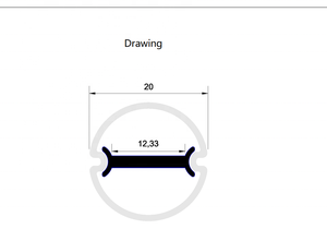 Vỏ & Bóng Đèn Ngoài Trời Pc Định Hình Dạng Tròn Bán Chạy Nhất Với Dải Đèn Led Nhôm - Product Image 5