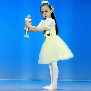 Tutú Romántico de Ballet Profesional Falda Larga Negro <span class=keywords><strong>Rojo</strong></span> Vestido Español para Adultos y Niños Traje para Actuación de Ballet - Product Image 5